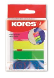 Samolepící neonové záložky Index Strips 45x12 mm / 5 barev / 25 lístků á barva Samolepící neonové záložky Index Strips 45x12 mm / 5 barev / 25 lístků á barva