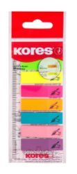Samolepící neonové záložky Index Strips "Podepiš zde" na pravítku 45x12 mm / 8 barev / 25 Samolepící neonové záložky Index Strips "Podepiš zde" na pravítku 45x12 mm / 8 barev / 25