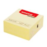 Samolepící bločky žluté CUBO 75x75 / 400 lístků v bločku - Drobné kancelářské potřeby Samolepící bločky žluté CUBO 75x75 / 400 lístků v bločku