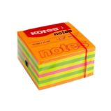 Kores Neonové bločky CUBO Summer 75x75mm, mix barev - Bloky, zápisníky Kores Neonové bločky CUBO Summer 75x75mm, mix barev