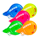Korekční strojek Kores Scooter 4,2 mm x 8 m, mix barev
