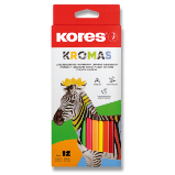 Pastelky Kores Kromas 12 barev