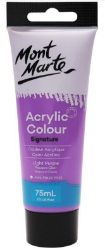 Mont Marte Akrylová barva 75ml - sv. fialová (Light Purple), tuba Mont Marte Akrylová barva 75ml - sv. fialová (Light Purple), tuba