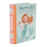 Mermaid Postcards/Mořská panna - přání + gelové pero - Kreativní sady a materiály Mermaid Postcards/Mořská panna - přání + gelové pero