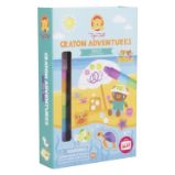 Dobrodružné listy s aktivitami Crayon Adventures - Beach - Hry a aktivity pro děti Dobrodružné listy s aktivitami Crayon Adventures - Beach