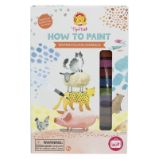 Kreativní sada How to Paint - Watercolour - Animals - Kreativní sady a materiály Kreativní sada How to Paint - Watercolour - Animals