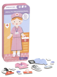 MierEdu Cestovní magnetické puzzle - zdravotník MierEdu Cestovní magnetické puzzle - zdravotník