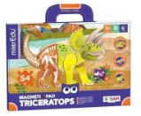 MierEdu Magnetická tabulka Dinosauři - Triceratops MierEdu Magnetická tabulka Dinosauři - Triceratops