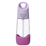 Lahev na pití s brčkem 450 ml - sugar plum