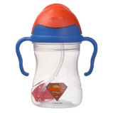 Hrneček s brčkem 240 ml - Superman | b.box Hrneček s brčkem 240 ml - Superman | b.box