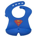 Silikonový bryndák - Superman | b.box - Dětské příbory a příslušenství Silikonový bryndák - Superman | b.box