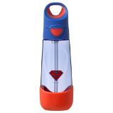 Lahev na pití s brčkem 600 ml - Superman | b.box Lahev na pití s brčkem 600 ml - Superman | b.box
