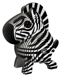 EUGY 3D kartonová skládačka - Zebra - 3D a 4D puzzle EUGY 3D kartonová skládačka - Zebra