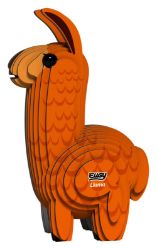 EUGY 3D kartonová skládačka - Lama - 3D a 4D puzzle EUGY 3D kartonová skládačka - Lama