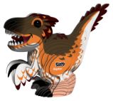 EUGY 3D kartonová skládačka - Velociraptor - 3D a 4D puzzle EUGY 3D kartonová skládačka - Velociraptor