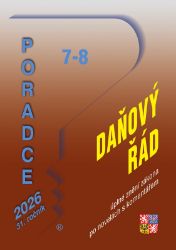 Poradce 7-8/2026 Daňový řád - Společenské vědy Poradce 7-8/2026 Daňový řád