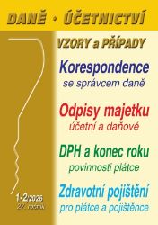 DÚVaP 1-2/2026 Účetní a daňové odpisy majetku DÚVaP 1-2/2026 Účetní a daňové odpisy majetku