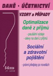 DÚVaP 5-6/2026 Optimalizace daně, Pojištění – zdravotní, sociální, nemocenské - Ivan Macháček,Luděk Pelcl - Společenské vědy DÚVaP 5-6/2026 Optimalizace daně, Pojištění – zdravotní, sociální, nemocenské