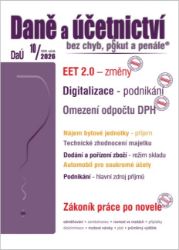 DaÚ 10/2026 EET 2.0 - změny v daních - Antonín Daněk,Václav Benda,Martin Děrgel,Ivan Macháček,Ladislav Jouza,Eva Sedláková - Společenské vědy DaÚ 10/2026 EET 2.0 - změny v daních