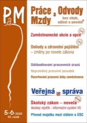 PaM č. 5-6/2025 - Dohody a zdravotní pojištění - kolektiv autorů - Právo PaM č. 5-6/2025 - Dohody a zdravotní pojištění