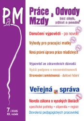 PaM 7/2025 Práce a mzdy Doručení výpovědi z pracovního poměru po novele - Právo PaM 7/2025 Práce a mzdy Doručení výpovědi z pracovního poměru po novele