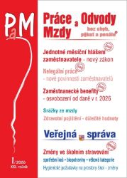 PaM 1/2026 Jednotné měsíční hlášení zaměstnavatele - nový zákon PaM 1/2026 Jednotné měsíční hlášení zaměstnavatele - nový zákon