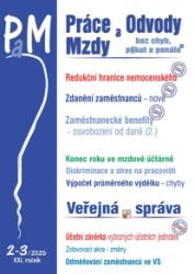 PaM 2-3/2026 Redukční hranice nemocenského v roce 2026 - Ladislav Jouza - Společenské vědy PaM 2-3/2026 Redukční hranice nemocenského v roce 2026