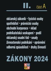 Zákony II A/2024 Občanský zákoník Zákony II A/2024 Občanský zákoník