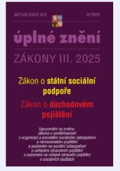 Aktualizace III/2 2025 - Zákon státní sociální podpoře
