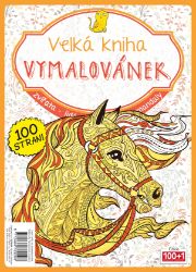 Velká kniha vymalovánek - oranžová Velká kniha vymalovánek - oranžová