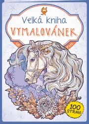 Velká kniha Vymalovánek - fialová Velká kniha Vymalovánek - fialová