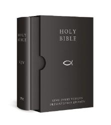HOLY BIBLE: King James Version (KJV) Black Presentation Edition - Bible a náboženské knihy v angličtině HOLY BIBLE: King James Version (KJV) Black Presentation Edition