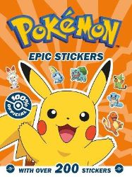 Pokemon Epic stickers - kolektiv autorů - Anglické knihy pro děti Pokemon Epic stickers