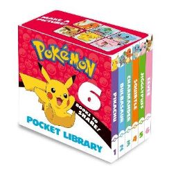 Pokemon Pocket Library - kolektiv autorů - Anglické knihy pro děti Pokemon Pocket Library