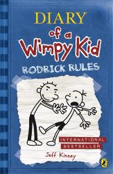 Diary of a Wimpy Kid 2: Rodrick Rules - Jeff Kinney - Vtipné knihy pro děti v angličtině Diary of a Wimpy Kid 2
