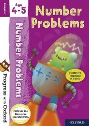 Progress with Oxford: Progress with Oxford: Number Problems Age 4-5 - Practise for School 