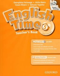 English Time 5 Teacher's Book + Test Center CD-ROM and Online Practice Pack (2nd)