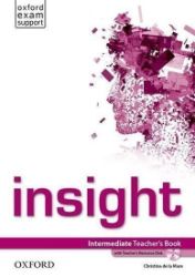Insight Intermediate Teacher's Book with Teacher's Resource Disc - Christina de la Mare - Učebnice angličtiny Insight Intermediate Teacher´s Book with Teacher´s Resource Disc