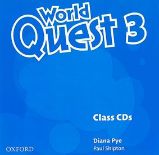 World Quest 3 Class Audio CDs - Paul Shipton - Učebnice angličtiny pro ZŠ World Quest 3 Class Audio CDs