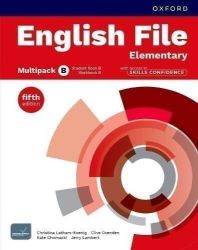 English File Fifth Edition Elementary Multipack B with Skills Confidence - Christina Latham-Koenig,Clive Oxenden - Učebnice angličtiny pro ZŠ English File Fifth Edition Elementary Multipack B with Skills Confidence