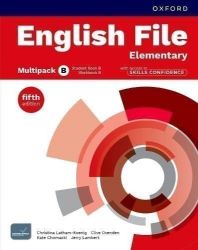 English File Fifth Edition Elementary Multipack B with Skills Confidence - Christina Latham-Koenig,Clive Oxenden - Učebnice angličtiny pro ZŠ English File Fifth Edition Elementary Multipack B with Skills Confidence