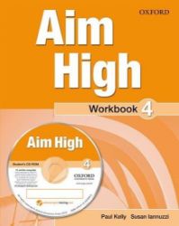 Aim High 4 Workbook + CD-ROM - Paul Kelly - Angličtina na CD a DVD Aim High 4 Workbook + CD-ROM