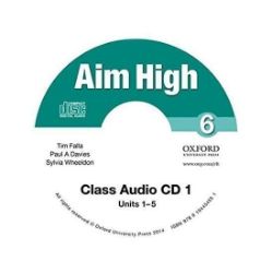 Aim High 6 Class Audio CD - Paul A. Davies,Tim Falla - Angličtina na CD a DVD Aim High 6 Class Audio CD
