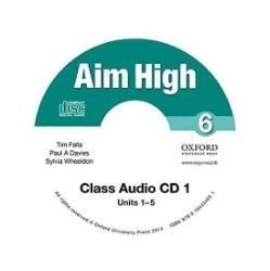 Aim High 6 Class Audio CD - Paul A. Davies,Tim Falla - Angličtina na CD a DVD Aim High 6 Class Audio CD