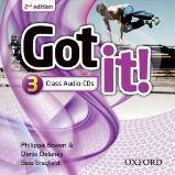 Got It! 3 Class Audio CDs /2/ (2nd) - Učebnice angličtiny pro ZŠ Got It! 3 Class Audio CDs /2/ (2nd)