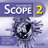 Scope 2 Class Audio CDs /2/ - Janet Hardy-Gould,Jane Hudson,Ben Wetz,Anna Cowper - Učebnice angličtiny pro SŠ Scope 2 Class Audio CDs /2/