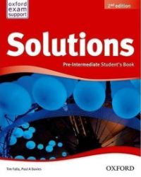 Solutions Pre-intermediate Student's Book 2nd (International Edition) Solutions Pre-intermediate Student's Book 2nd (International Edition)