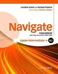 Navigate Upper Intermediate B2 Coursebook with DVD-ROM and OOSP Pack - kolektiv autorů - Učebnice angličtiny pro SŠ Navigate Upper Intermediate B2 Coursebook with DVD-ROM and OOSP Pack