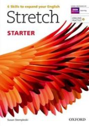 Stretch Starter Student's Book with Online Practice - Susan Stempleski - Anglická gramatika a slovní zásoba Stretch Starter Student´s Book with Online Practice