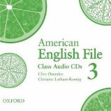 American English File 3 Class Audio CDs /3/ - Clive Oxenden,Christina Latham-Koenig - Učebnice angličtiny pro SŠ American English File 3 Class Audio CDs /3/